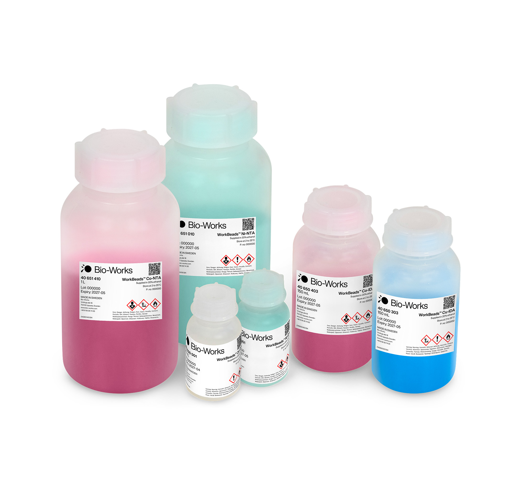 Immobilized metalion affinity chromatography (IMAC) resins BioWorks